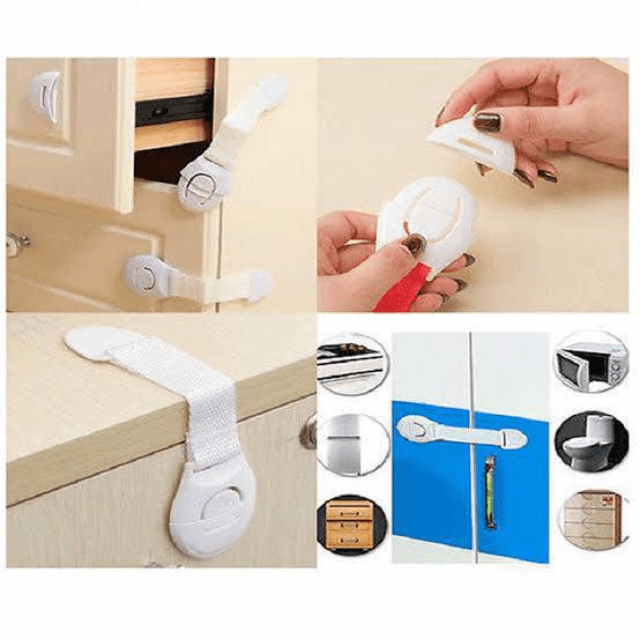 Child Safety Locks for Drawers, Doors, and Refrigerator