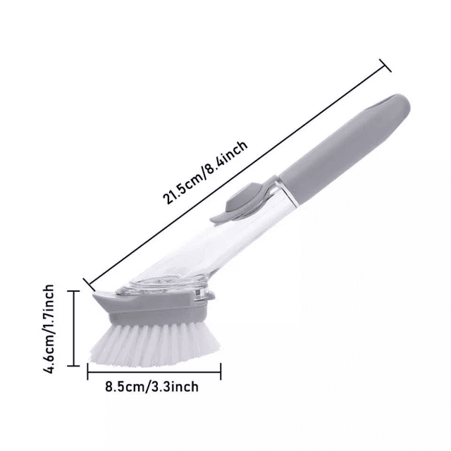 Kitchen Cleaning Brush Scrubber Dish Bowl Washing Sponge Aut