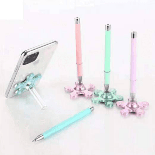 Multi-Angle VIP Creative Suction Cup Fixed Ballpoint Pen with Mobile Stand - Perfect for Writing, Office, and School