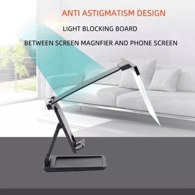 12 Inch Mobile Phone 3D Screen Video Magnifier