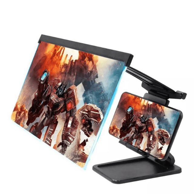 12 Inch Mobile Phone 3D Screen Video Magnifier