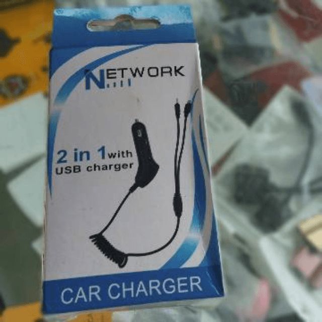 2 in 1 car charger