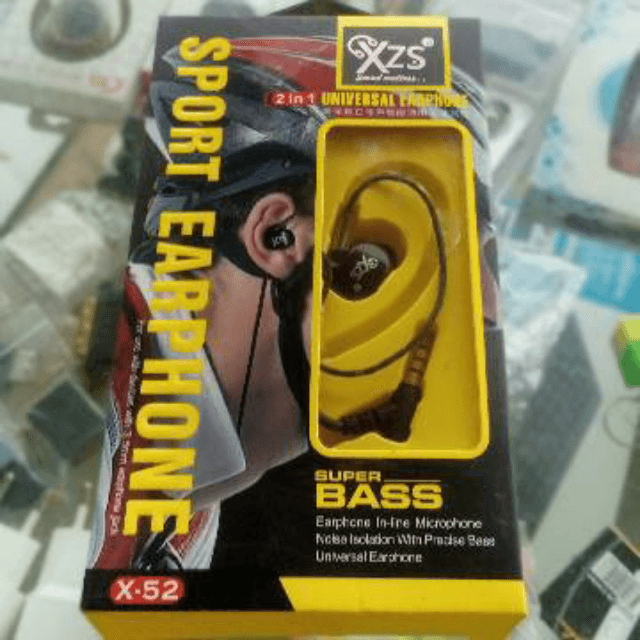 2in1 universal Earphones XZS sound mattes