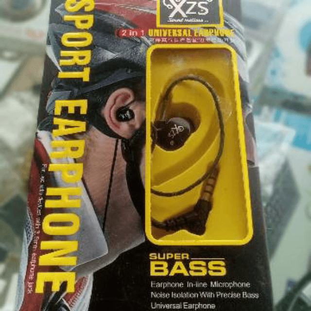 2in1 universal Earphones XZS sound mattes