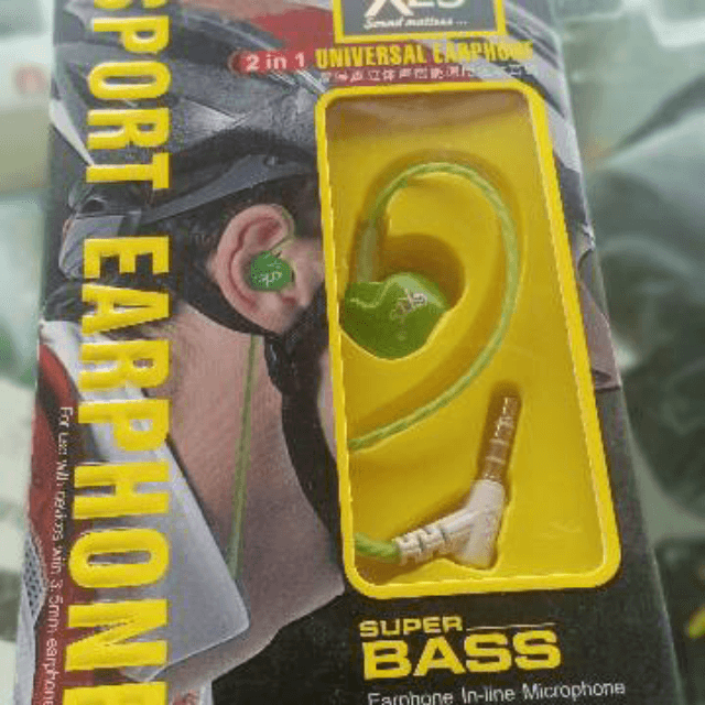 2in1 universal Earphones XZS sound mattes