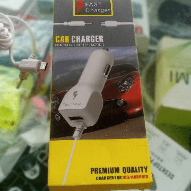 Car Fast charger 2 in 1