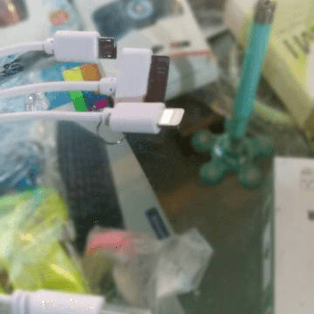 3 in 1 Data cable iPhone Android