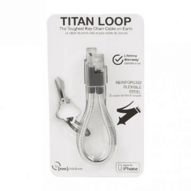 Fuse Chicken Titan Loop Ligthning Cable Silver 9inch

IPhone