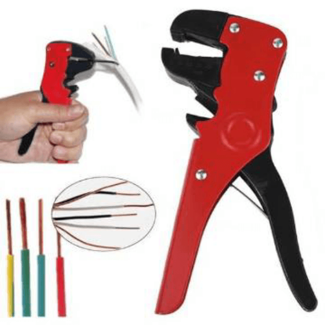 Small Automatic Wire Cable Lead Stripper Stripping Useful Cutter Tools