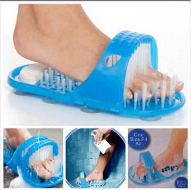 Shower Feet Foot Cleaner Scrubber Washer Brush Massage Brush Clean Bathroom