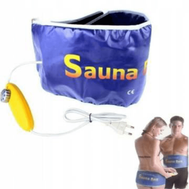 Sauna Belt Electric Body Slimming Waist Tummy Massage Weight Loss