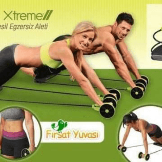 Revoflex Xtreme Full Body Workout-Home Gym-Multicolor