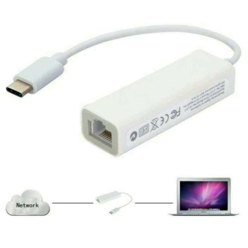 Type-C Docking Station 3 Port Interface Adapter Converter For Computer Univ