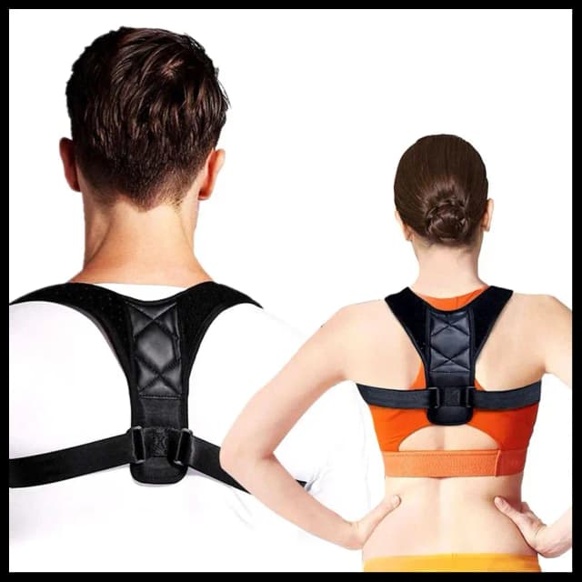 Adjustable Posture Corrector Belt | Back Brace for Pain Relief | Lumbar Support & Shoulder Back Corrector